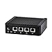 QOTOM-Q190G4-S02 Barebone Industrial PC Gateway Router for pfSense - Intel J1900 4 Gigabit NICs