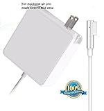 MacBook Pro / Air Charger 85W Power Adapter With MagSafe 1 (L) Style Connector - Works With 45W 60W & 85W MacBooks - / Pro-11/13/15/17” - Compatible With Macbooks (Mid 2012) & Before By Apax