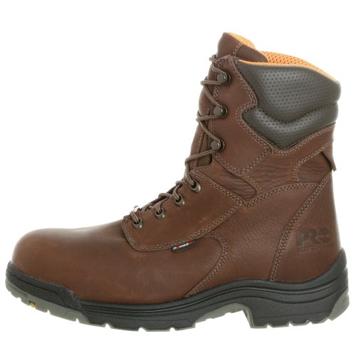 Timberland PRO Men's 47019 Titan 8" Waterproof Safety Toe Boot,Brown,15 M - Thumbnail 5