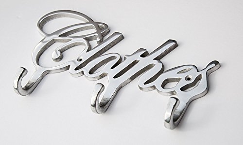 image for Comfify Contemporary Style Clothes Hook Rack Multi-Purpose Aluminum Mo