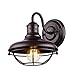 Dazhuan Vintage Metal Cage Wall Light Porch Wall Lantern Wall Sconce Lamp Oil Rubbed Bronze Finish