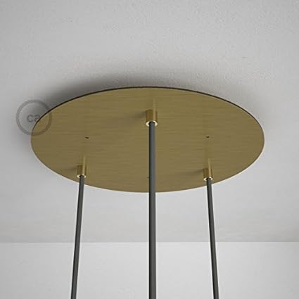 Amazon Com Creative Cables Round 13 80 Satin Brass Xxl Ceiling
