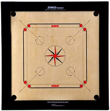 Synco Tournament 16mm Carrom Board
