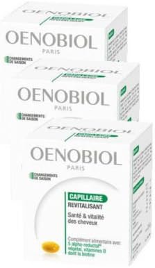 3X OENOBIOL HAIR LOSS REVITALIZER CAPILLAIRE REVITALISANT CAPILAR REVITALIZANTE Beauty Hair Care