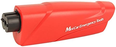 RockFire The Original Keychain Car Escape Tool &amp; Automotive Safety Hammer (Red)