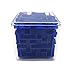 Silfrae 3D Maze Ball Magic Cube Puzzle Box Space Training Imagination Education for Kids and Adults (Square-Blue)