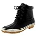 POLAR Mens Deep Tread Nylon Rain Snow Duck Bean Waterproof Winter Ankle Boots