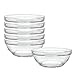 Duralex Made In France Lys 6-3/4-Inch Stackable Clear Bowl, Set of 6 primary
