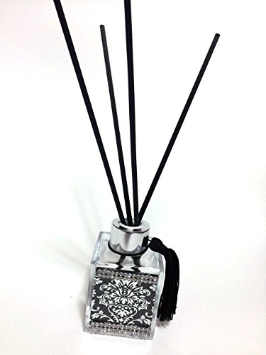 K11 Photo Design Rosemary Bamboo Reed Diffuser Set, Diffuser Sticks, 3.4 oz 100 ml, for Air Freshener home decor fragance.
