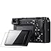 UPONEW for Sony A6400 Glass Screen Protector - [2 Pack] Sony A6400 Camera Anti Scratch Tempered Glass Screen Protector 9H Hardness High Clear Film