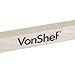 VonShef Pasta Drying Rack - Collapsible Wooden Spaghetti, Noodle and Fresh Pasta Drying Stand - Natural Beechwood