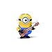 Minions Wind-Action Guitar Strumming Stuart