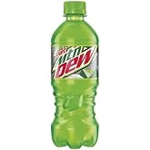 Diet Mountain Dew Soda 20oz Bottles, Quantity of 24