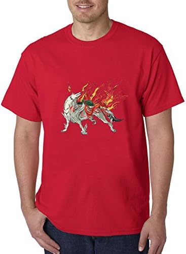 Niuge Ruru Wolf Crew Neck Under Armour T-shirt Short Sleeve Mens XXXXL