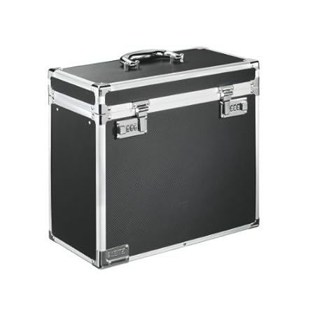 Leitz 67160095 Hängeablage-Box mobil, Aluminium, schwarz