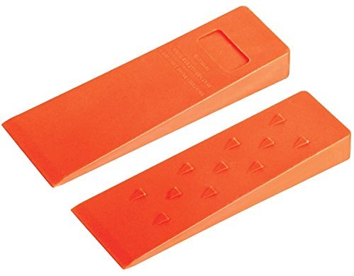 Qily Felling Wedges ABS Material Chain Saw 10 Inch 2 Piece Set Perfect for Professional Logging