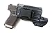 Fierce Defender TLR1 Compatible Glock 19 23 32 IWB Kydex Holster The Winter Warrior Series -Made in USA- GEN 5 Compatible (Carbon Fiber)