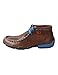 Twisted X Kids Brown/Blue Driving Moccasins