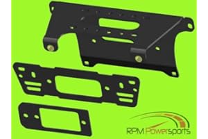 RPM KFI Products Heavy Duty Winch Mount 2013-19 Compatible with Polaris Compatible with Ranger XP900, 2017 XP1000