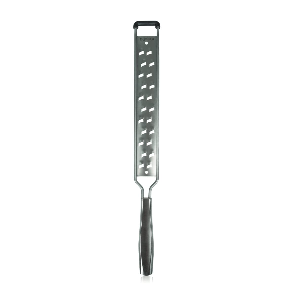 Boska Hand Grater Coarse Monaco+ / for Cheese and Vegetables/Cheese Grater/Stainless Steel/Silver / 12.6"