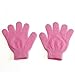 BelleSha Exfoliating Bath Gloves Pink and Purple 2 pairs