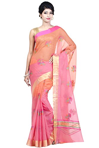 Chandrakala Women's Pure Cotton Silk Banarasi Saree with Blousepiece