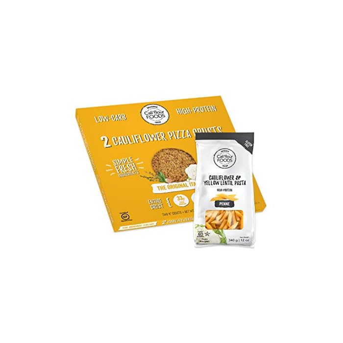 Buy Cali'flour Pizza Crusts & Penne Pasta Bundles 1 Box of Original