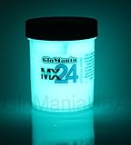 AQUA MX24 Extreme Glow in the Dark Paint Daytime Invisible Range 2oz