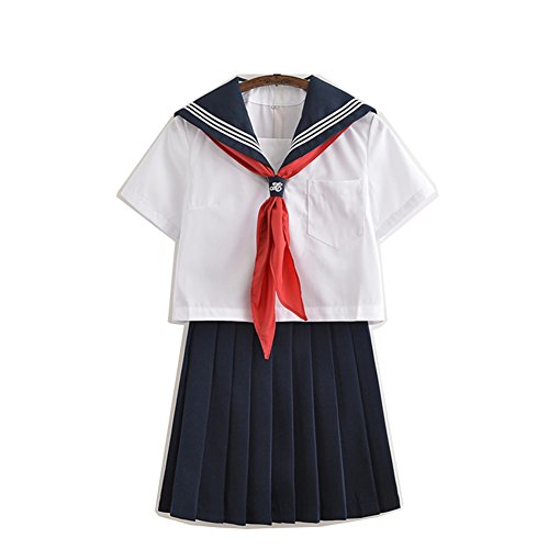 Adult Sailor Suit - TISEA Japanese Anime Clothes Classic Navy