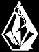 Volcom Smoke WHITE Vinyl Car/Laptop/Window/Wall Decal