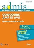 Concours AMP et AVS - Écrit et oral - Admis - L'essentiel en fiches by 