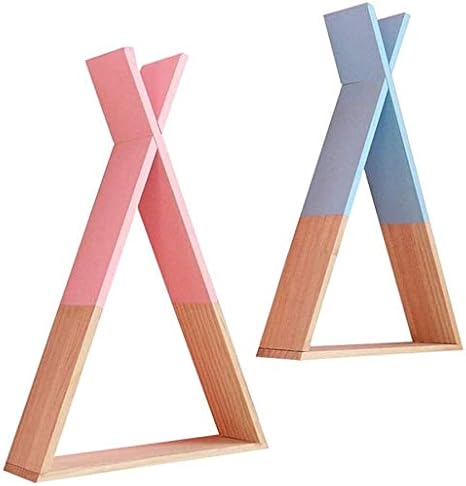 LUCKY Wandregal Set 2 Dreieck Holz Schwimmdock Regale for