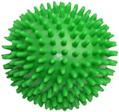 Ecocampor Yoga Massage Spiky Ball,Release Muscle Roller Bolls Trigger Point Therapy,Foot Sport Health Massager (green)