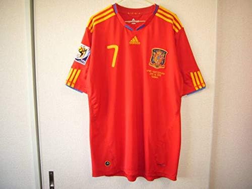 Amazon 10年スペイン代表ダヴィド ビジャ7番ユニフォームo おもちゃ ホビー
