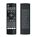 ILEBYGO Mini Wireless Keyboard Air Remote Mouse Control with Backlit MX3 IR Learning for Android TV Box, PC, Projector, HTPC etc. primary
