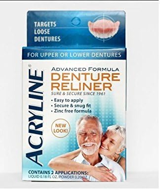 ACRYLINE 2 TEMP DENT RELINER 1EA LEE PHARMACEUTICALS by Acryline 2