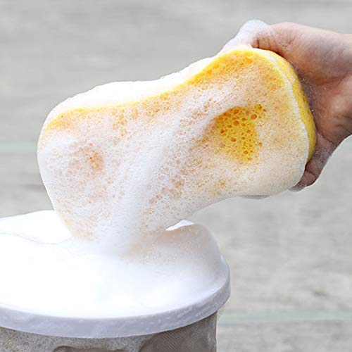 Groupcow 5pcs Car Wash Sponges Cleaning Sponges Scrubber