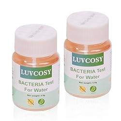 LUVCOSY Well Water Test Kit, 2 Bottles Coliform