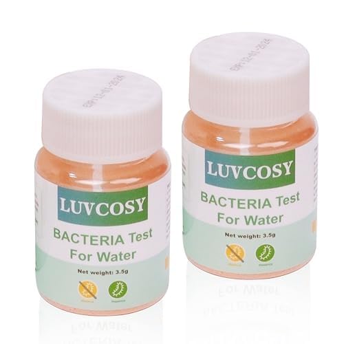 LUVCOSY Well Water Test Kit, 2 Bottles Coliform