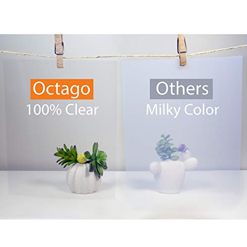 image for Octago Inkjet Transparency Paper (60 Sheets) 100% Clear Transparency F