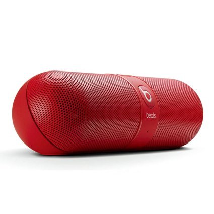 Beats Pill 2.0 Speaker System - Wireless Speaker - Red (Certified Refurbished)
