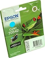 Epson T0542 Cyan Ink Cartridge Original view 4