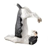 Design Toscano The Zen of Canine Barkasana Terrier Yoga Dog Statue