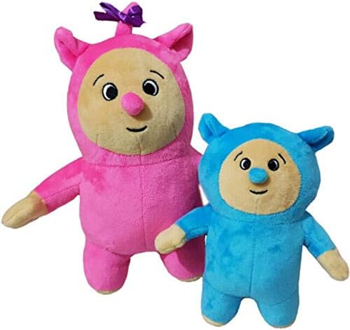 LAJKS Tv Billy and Bam Cartoon Plush Figure Toy Soft Stuffed Doll for Kid Birthday Girl Boy Must Haves Gift Tags The Favourite DVD Superhero Classroom UNbox Me