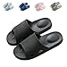 FINLEOO Pillow Slides for Women Shower Slippers Bathroom Sandals | Quick Drying | Comfy Shower Shoes Women Mens Shower Shoes Slide Sandals for Indoor & Outdoor