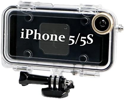 iMagBond iPhone 5/5S waterproof hard case turns your iphone into GoPro action camera or waterproof camera,make iphone mount easy
