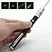 High Bright Green Ray Laser Pointer Pen Interactive Laser Toy Teaching Pen with 5 Different Light Beam Heads - Batteries Not Included