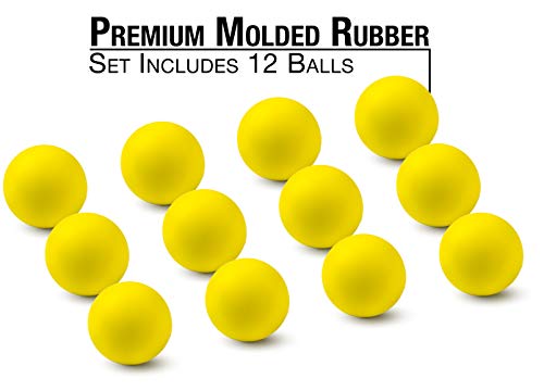 Lacrosse Balls 12 Pack (Yellow)