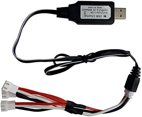 HB HOMEBOAT® 3-In-1 USB Charging Cable For JJRC H16 Tarantula X6,SYMA X8W,X8C,WLToys V666