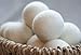 Little Likes Dryer Balls, Pack of 6 Dryer Balls, 100% Organic, Reusable, Reduce Wrinkles, Saves Drying Time & Chemical Free, Handmade Dryer Balls